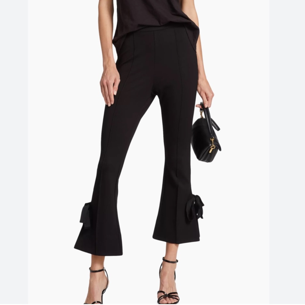 Cinq a Sept Lou pointe crop tie pants